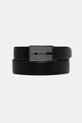 Кожаный ремень со сменными бляхами BOSS 50563955 чёрный SS26
