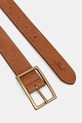 Levi's pasek skórzany RECTANGLE BUCKLE 004CH pomarańczowy SS26