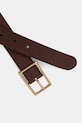 Кожен колан Levi's RECTANGLE BUCKLE 004CH кафяв SS26