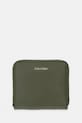 Calvin Klein πορτοφόλι γυναικείο από απομίμηση δέρματος πράσινο LV04F1120G