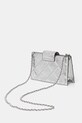 Akcesoria Tory Burch torebka skórzana Fleming 175190.040 srebrny