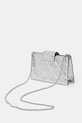 Akcesoria Tory Burch torebka skórzana Fleming 175190.040 srebrny