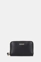 Πορτοφόλι HUGO Syndra_Zip Around sm συνθετικό μαύρο 50557983