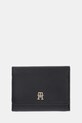 Кошелек Tommy Hilfiger имитация натуральной кожи чёрный AW0AW18129