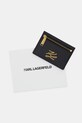 Δερμάτινη θήκη για κάρτες Karl Lagerfeld K/AUTOGRAPH μαύρο B1W32073