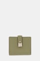 Karl Lagerfeld portfel K/AUTOGRAPH skóra licowa zielony B1W32047