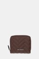 Karl Lagerfeld portfel damski K/BRICK brązowy B1W32024