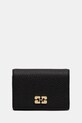 GANNI portfel A7304 syntetyczny czarny A7304