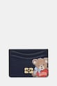 GANNI etui na karty B3010126 nadruk granatowy B3010126