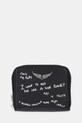 Δερμάτινο πορτοφόλι ZADIG&VOLTAIRE λείο δέρμα μαύρο LWSG03735
