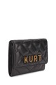 Kurt Geiger London etui na karty skórzane 5376100109 czarny SS26