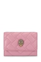 Kurt Geiger London portfel skórzany skóra licowa różowy 5375798109