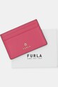 Furla etui na karty skórzane różowy WP00305.ARE000.4485S