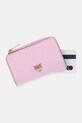 Pinko portfel skórzany różowy 106206.A0F1