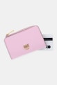 Pinko portfel skórzany różowy 106206.A0F1