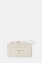 Patrizia Pepe portfel skórzany skóra licowa beżowy 8Q0030.L001