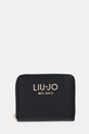 Liu Jo portfel imitacja skóry licowej czarny AA6156.E1012