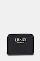 Liu Jo portfel imitacja skóry licowej czarny AA6156.E1012