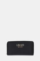 Liu Jo portfel imitacja skóry licowej czarny AA6170.E1012
