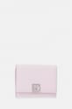 Calvin Klein novčanik RFID za žene kožni roza LV04F1128G