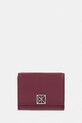 Calvin Klein RFID peňaženka dámska kožená burgundské LV04F1128G