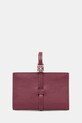 Calvin Klein portfel damski skórzany bordowy LV04F1130G