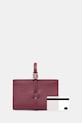 Calvin Klein portfel damski skórzany LV04F1130G bordowy
