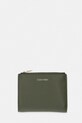 Calvin Klein portofel de damă cu imitație de piele verde LV04F1135G