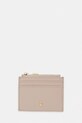 Trussardi etui na kartę skórzane etui na karty beżowy I023E000129N