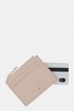 Akcesoria Trussardi etui na kartę skórzane I023E000129N beżowy