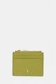 Trussardi etui na kartę skórzane etui na karty zielony I023E000129N