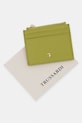 Trussardi etui na kartę skórzane zielony I023E000129N