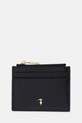 Trussardi etui na kartę skórzane etui na karty czarny I023E000129N