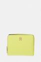 Tommy Hilfiger portfel damski zielony AW0AW18475