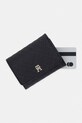 Tommy Hilfiger portfel damski z imitacji skóry czarny AW0AW18484