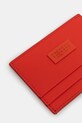 Akcesoria MM6 Maison Margiela etui na karty skórzane SA5UI0026.P8886.T4020 czerwony