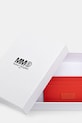 MM6 Maison Margiela etui na karty skórzane czerwony SA5UI0026.P8886.T4020