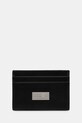 MM6 Maison Margiela etui na karty skórzane etui na karty czarny SA5UI0026.P8873.T8013