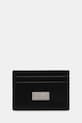 MM6 Maison Margiela etui na karty skórzane etui na karty czarny SA5UI0026.P8873.T8013