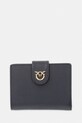 Pinko portafoglio da donna in pelle nero 102840.A0F1