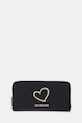 Love Moschino portfel imitacja skóry licowej czarny JC5505PP1OLQ0000