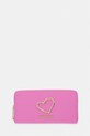 Love Moschino portfel imitacja skóry licowej różowy JC5505PP1OLQ0604