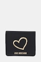 Love Moschino portfel drobny wzór czarny JC5506PP1OLQ0000