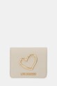Love Moschino portfel syntetyczny beżowy JC5506PP1OLQ0110