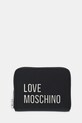 Love Moschino portfel drobny wzór czarny JC5613PP1OKD000B