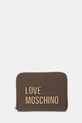Love Moschino portfel syntetyczny brązowy JC5613PP1OKD0203