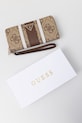Guess portfel damski z imitacji skóry LAUREL beżowy SWSS74.59146