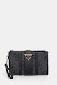 Guess портфейл дамски от имитация на кожа LAUREL сив SWSS74.59157