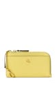 Lauren Ralph Lauren portfel damski skórzany żółty 432P10422