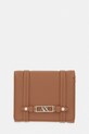 Armani Exchange Дамски портфейл от имитация на кожа кафяв XW002613.AF15632